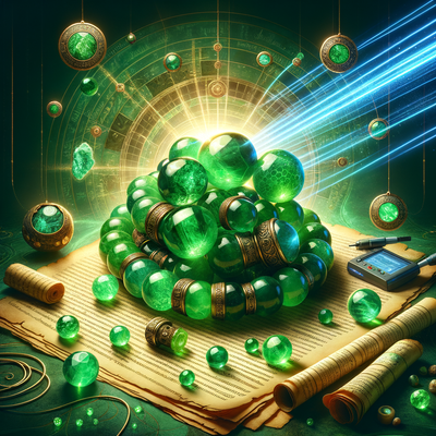 The Ancient Secrets and Modern Mysteries of Green Jade Gemstone Faceted Round Beads in Healing, Prosperity, and Protection Practices