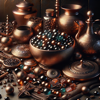 The Ancient Roots and Modern Mystique of Coffee Bronze Hematite: Exploring the Healing Powers, Metaphysical Properties, and Artistic Expression in Gemstone Beads