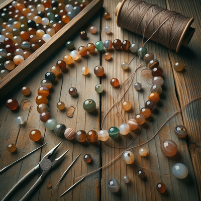 The Healing Power and Aesthetic Elegance of 6mm Natural Agate Gemstone Beads in Jewelry Making