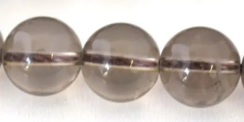 Dark Smoky Quartz Gemstone Round Beads 6mm/8mm/10mm/12mm natural stone ,healing stone, chakra stones for Jewelry Making. #0195