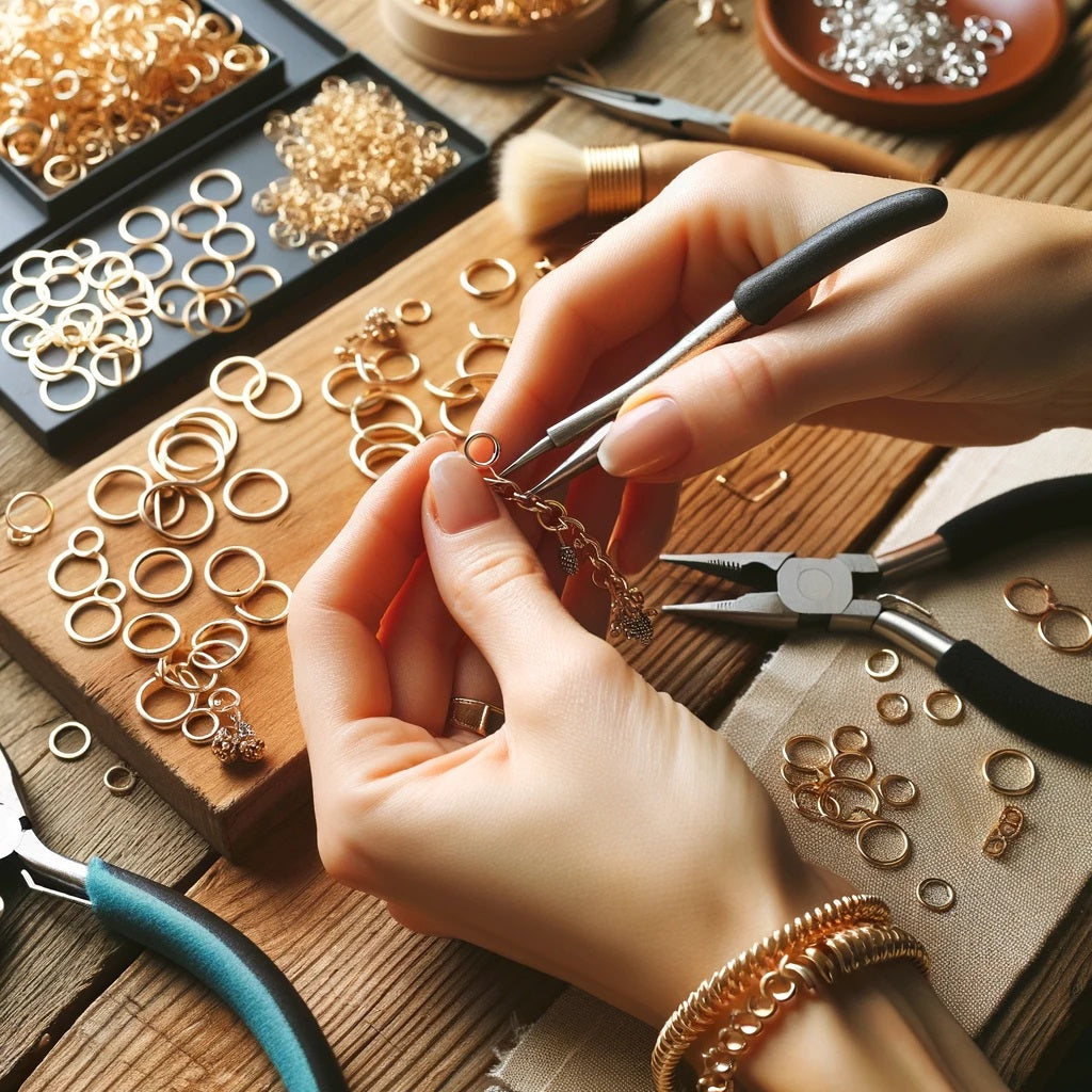 18K Gold Filled Alternative Findings Jump Rings Beads, Seamless, Various Sizes, 2mm, 3mm, 4mm, 5mm, 6mm,  8mm, 10mm, 12mm...