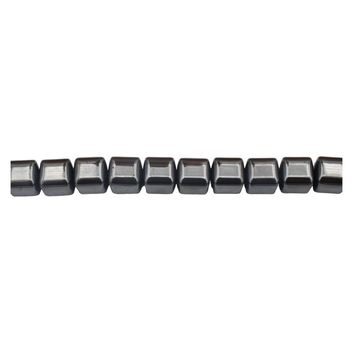 Square Cube Hematite gemstone for jewelry making 4mm 6mm 8mm jewelry making supplies - detail image 4