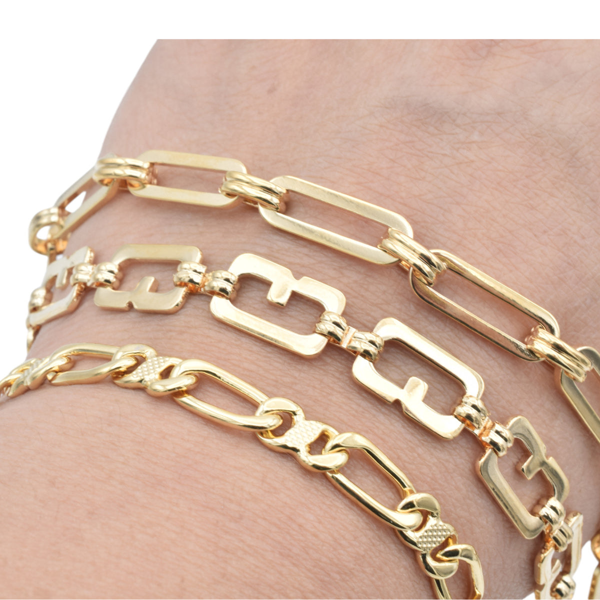 18k Gold Filled Chain   Jewelry Making Supplies by the Foot jewelry making supplies - detail image 8