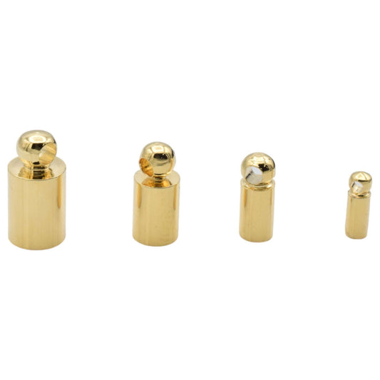 Gold filled End Caps for jewelry making 10x5 9x4 8x3 6x2 BeadsFindingDepot