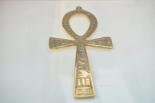 Egyptian Ankh Life Symbol Key Charm Different Size Gold Copper Charm Egyptian Pendant For Jewelry Making - BeadsFindingDepot
