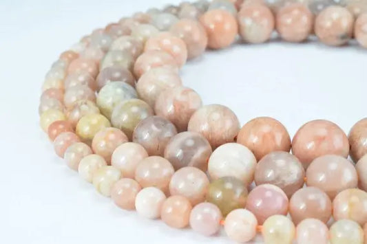 Natural Sun Stone Beads, Gemstone Round Beads 6mm,8mm,10mm,12mm Natural Stones Beads natural healing stone chakra stones for Jewelry Making - BeadsFindingDepot