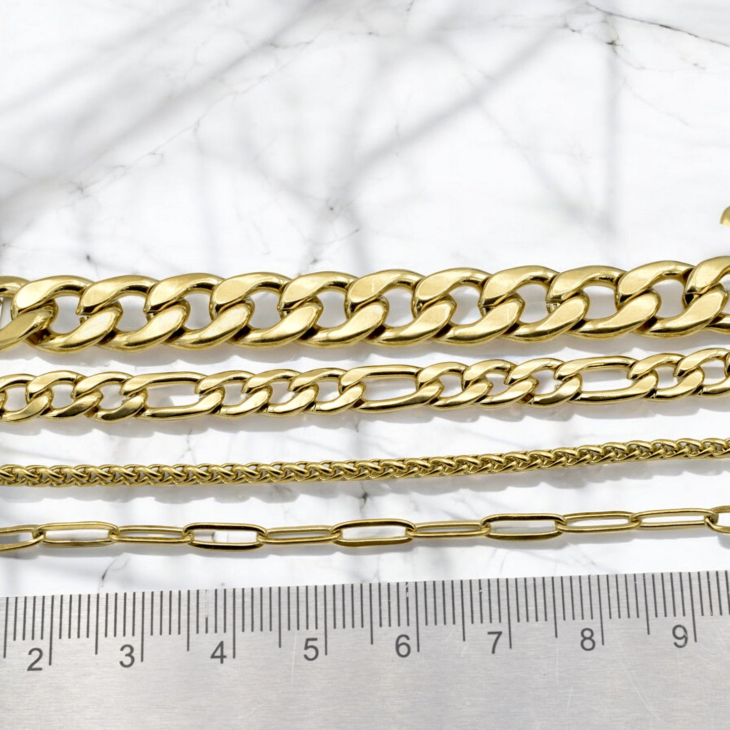 Stainless Steel Gold Filled Look Chains   Sophisticated Jewelry for Any Outfit jewelry making supplies