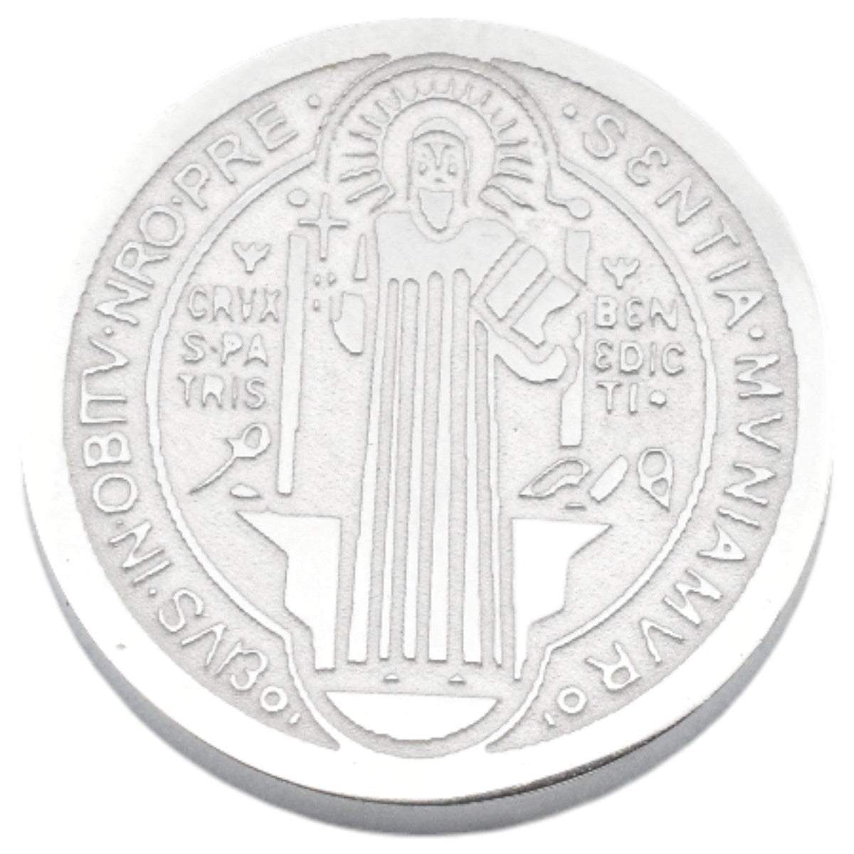 Stainless Steel San Benito Slider bead charm for jewelry making 15mm and 10mm sold by 1pc BeadsFindingDepot