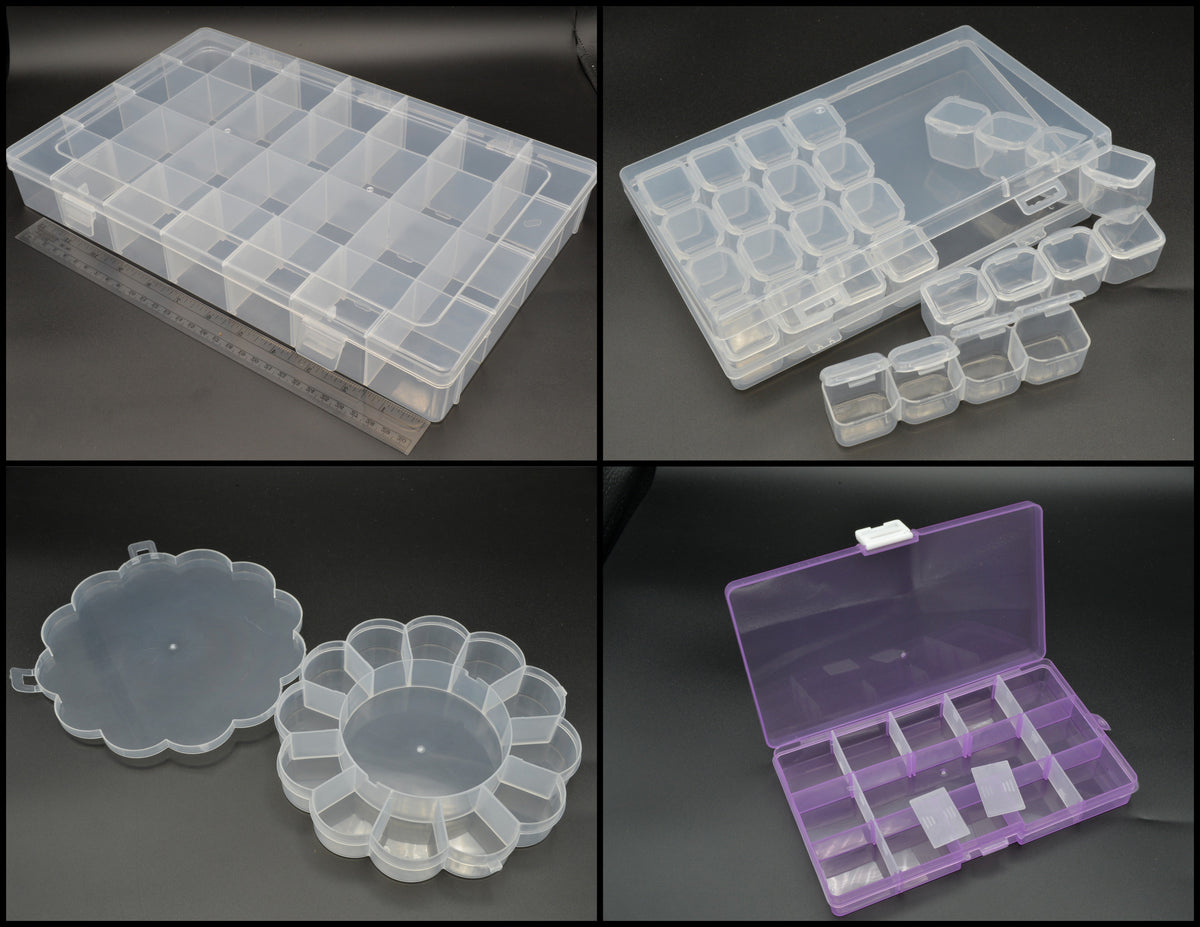 Bead and Findings plastic Storage Container - BeadsFindingDepot