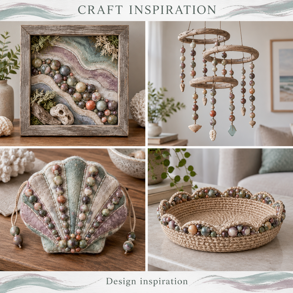 Ocean Agate - craft inspiration
