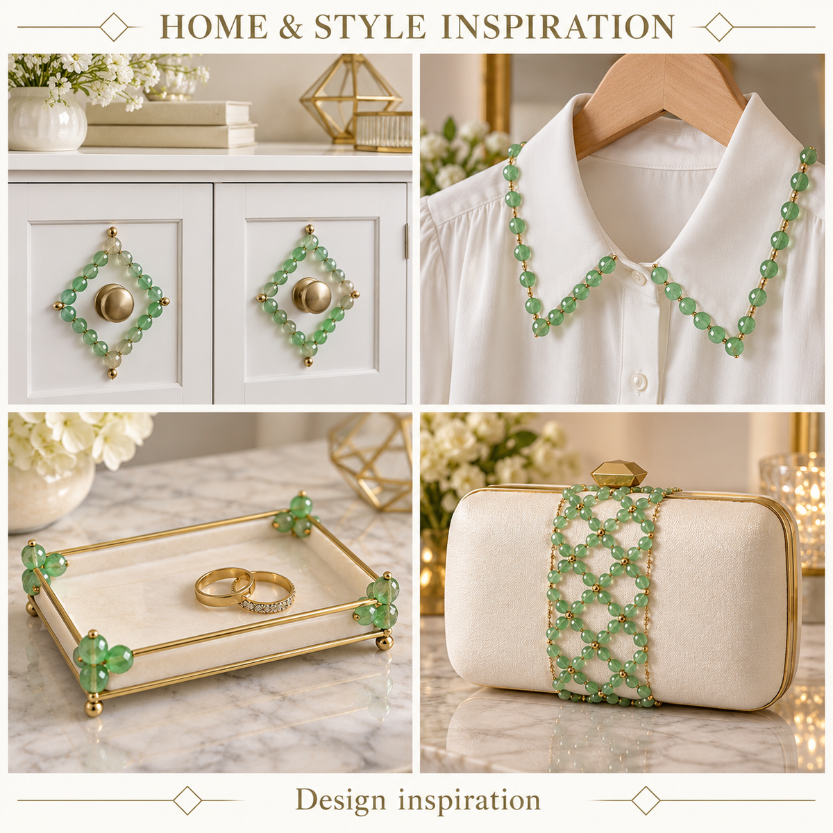 Jade Faceted Round Green - home and accessory inspiration