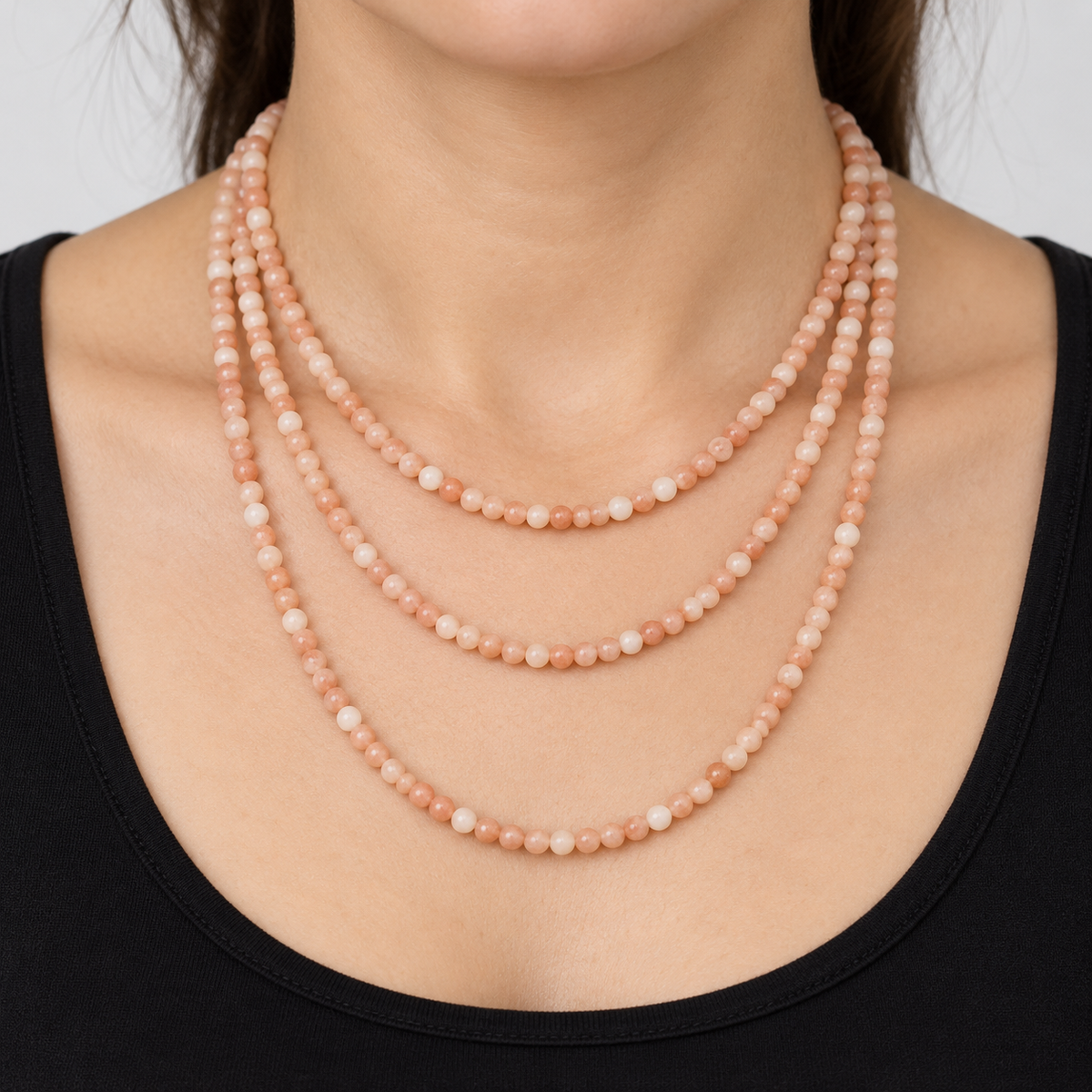 Red Aventurine - necklace styling example
