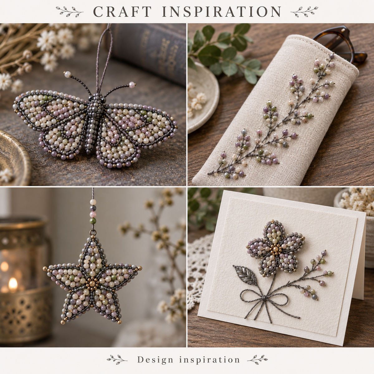 Faceted Round Mixed - craft inspiration