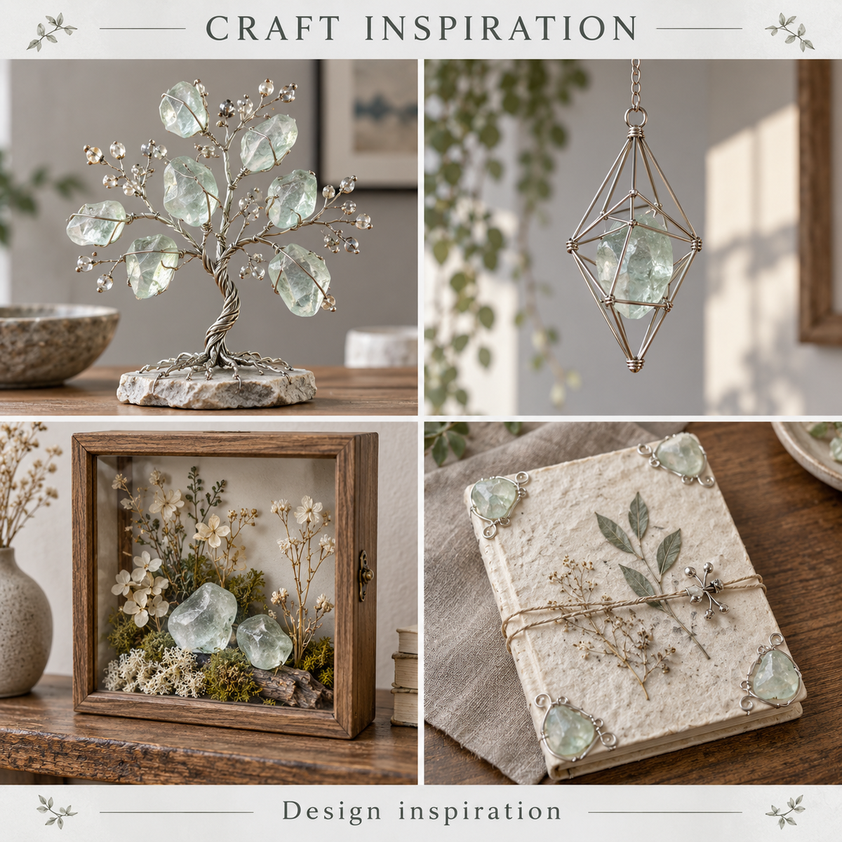 Green Quartz Nugget - craft inspiration
