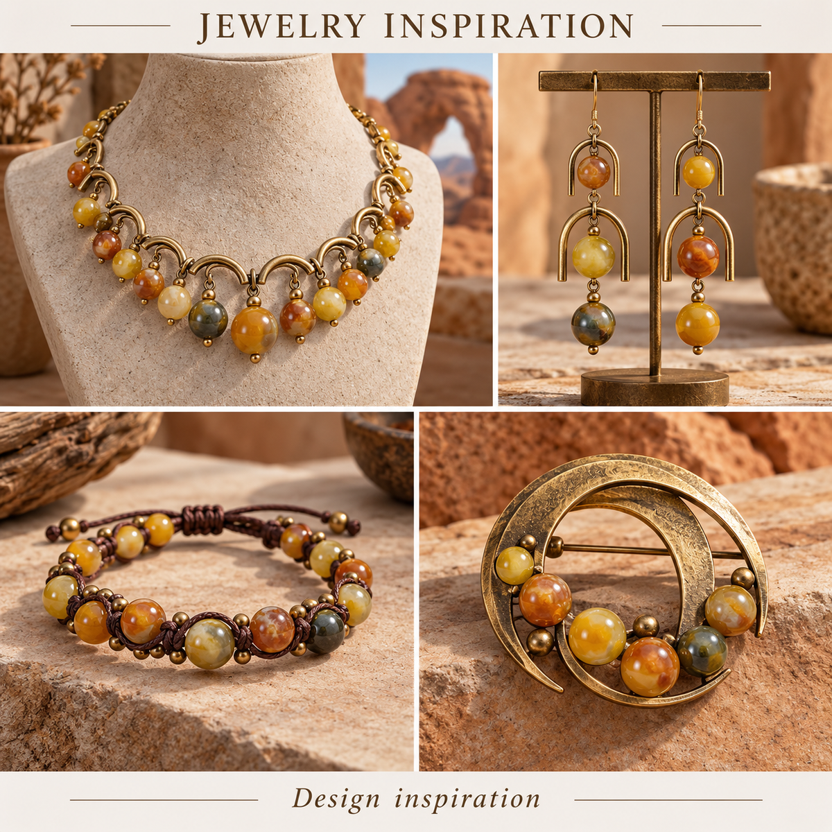Madagascar Agate - jewelry inspiration