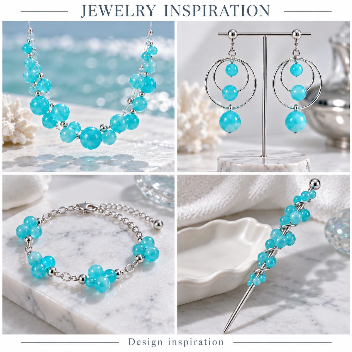 Turquoise Dead Agate - jewelry inspiration