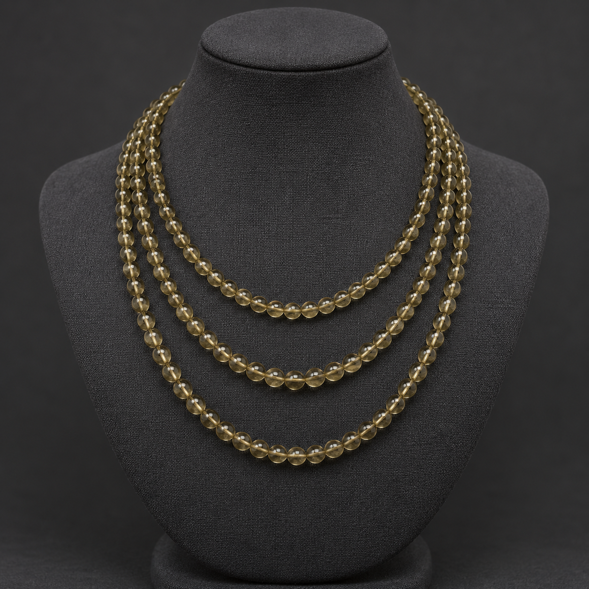 Smoky Quartz - neck display