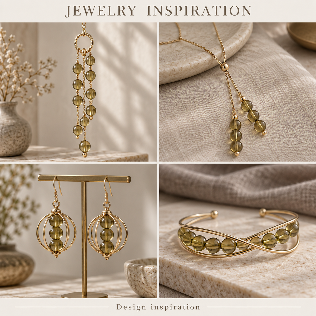 Smoky Quartz - jewelry inspiration