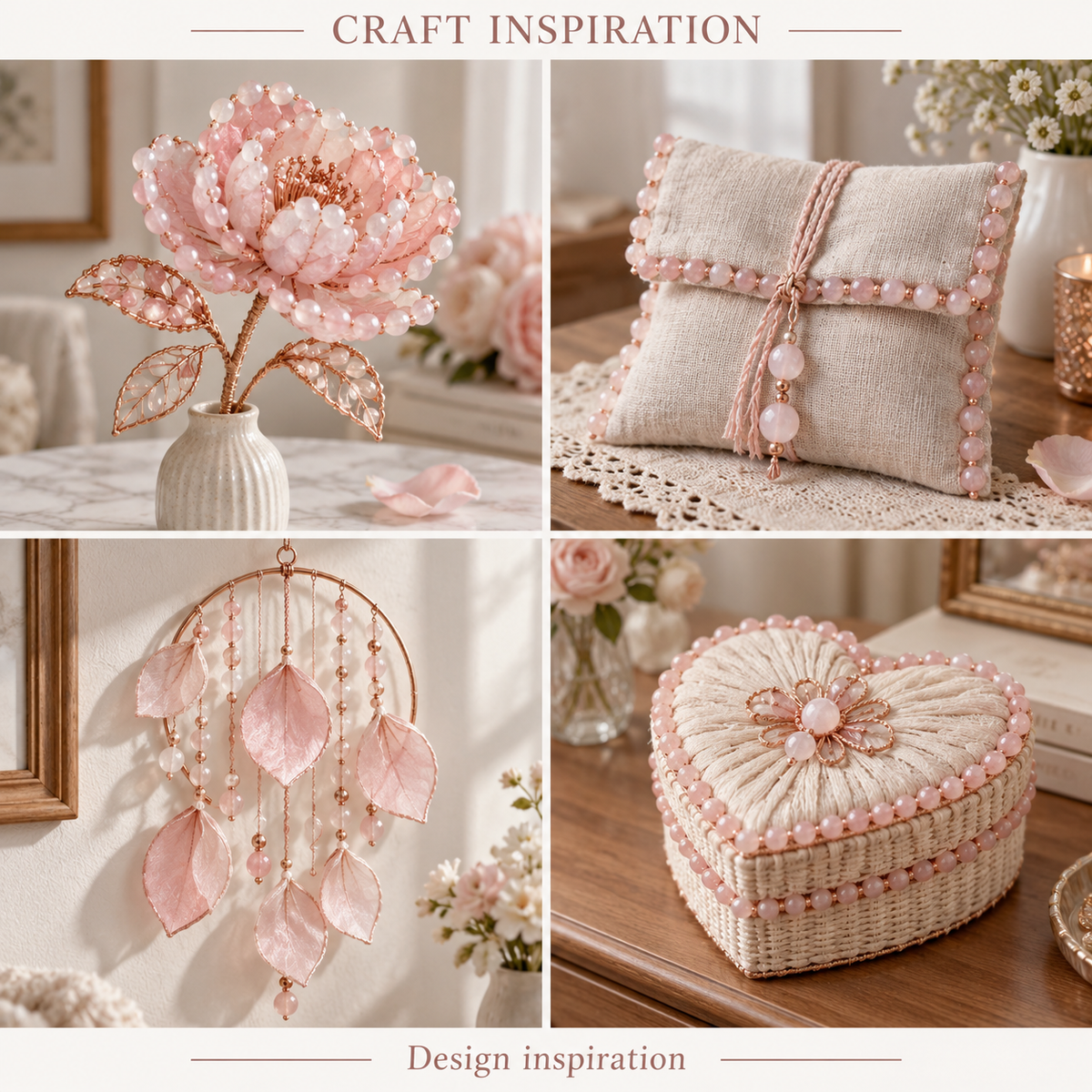 Rose Quartz - craft inspiration