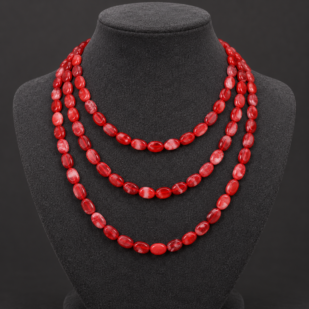 Red Coral - neck display