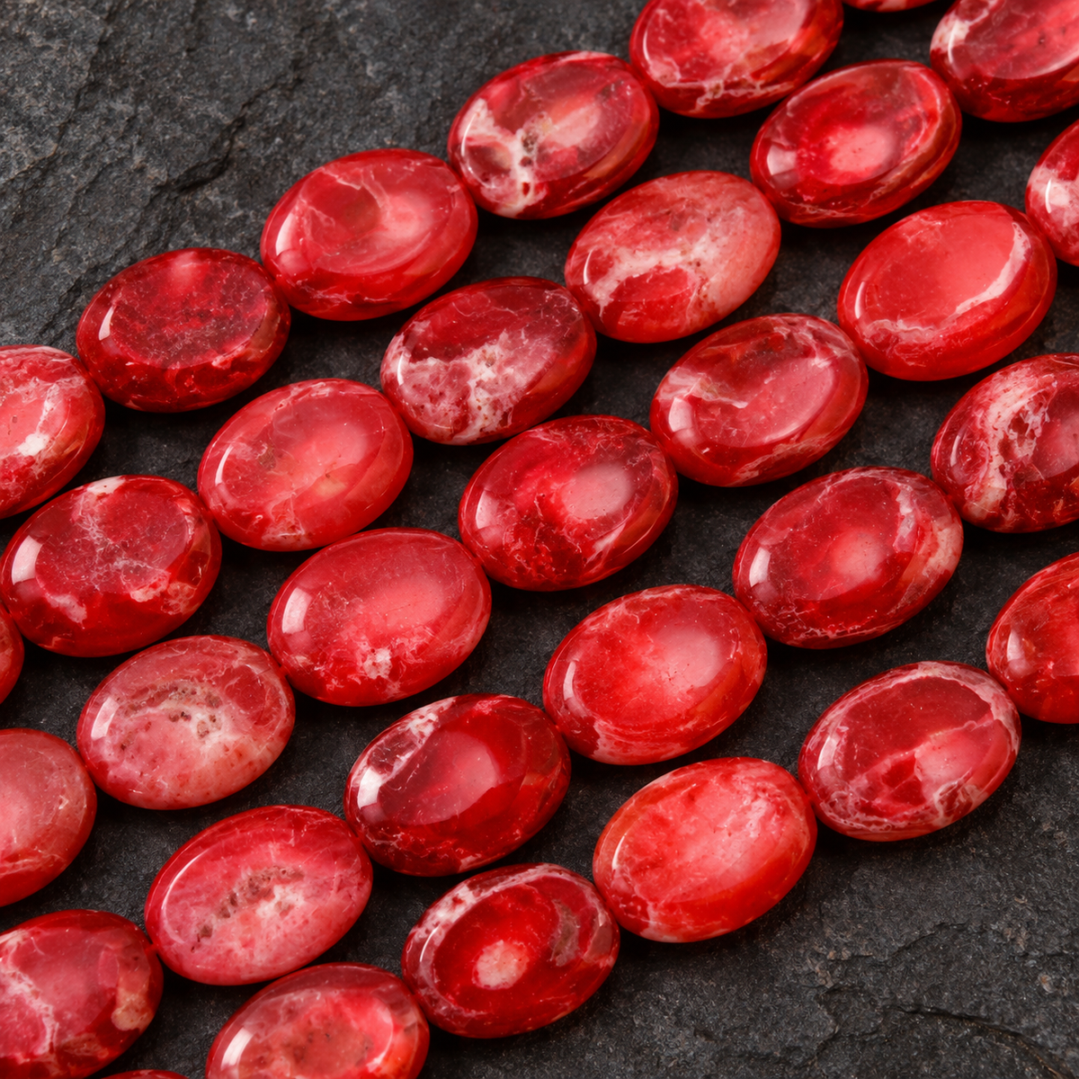 Red Coral - dark close-up