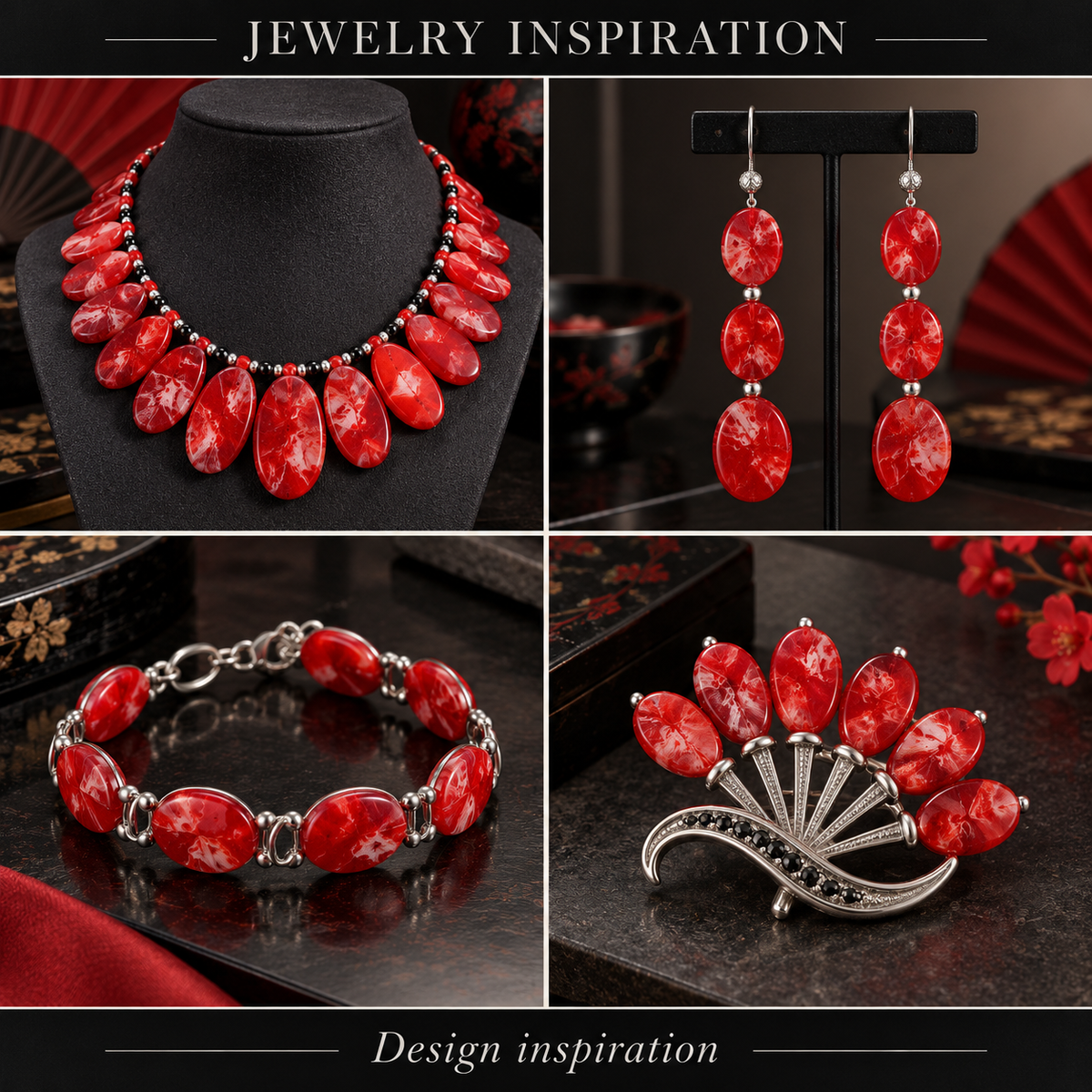 Red Coral - jewelry inspiration
