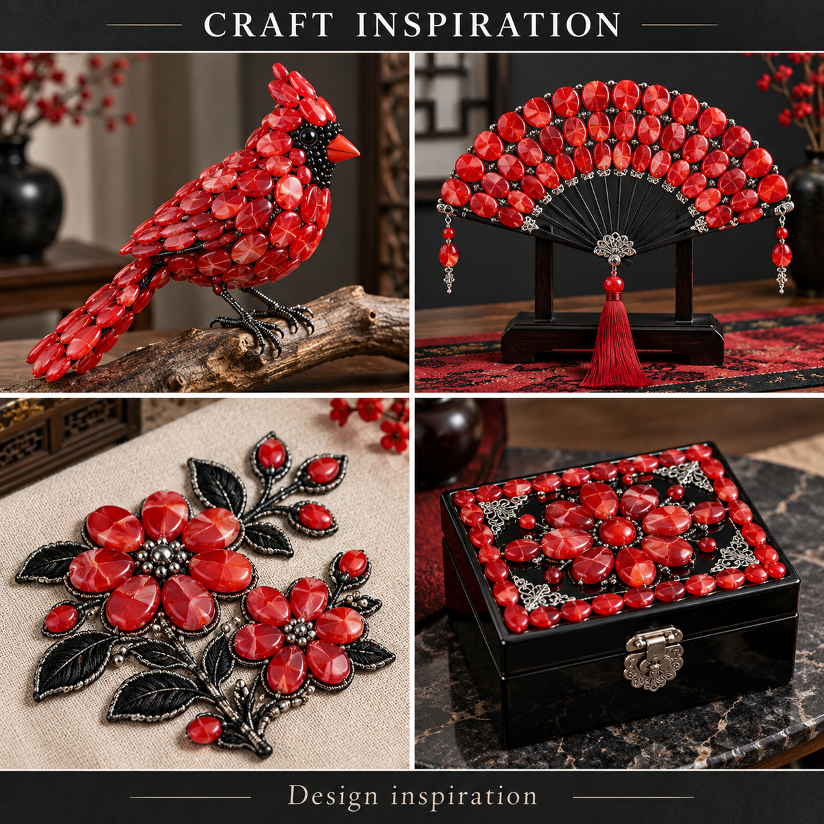 Red Coral - craft inspiration