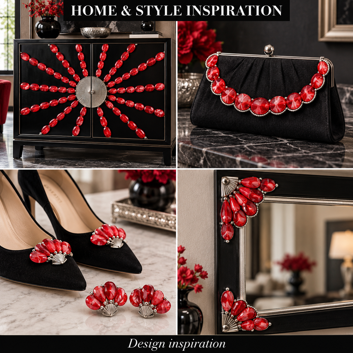 Red Coral - home and accessory inspiration