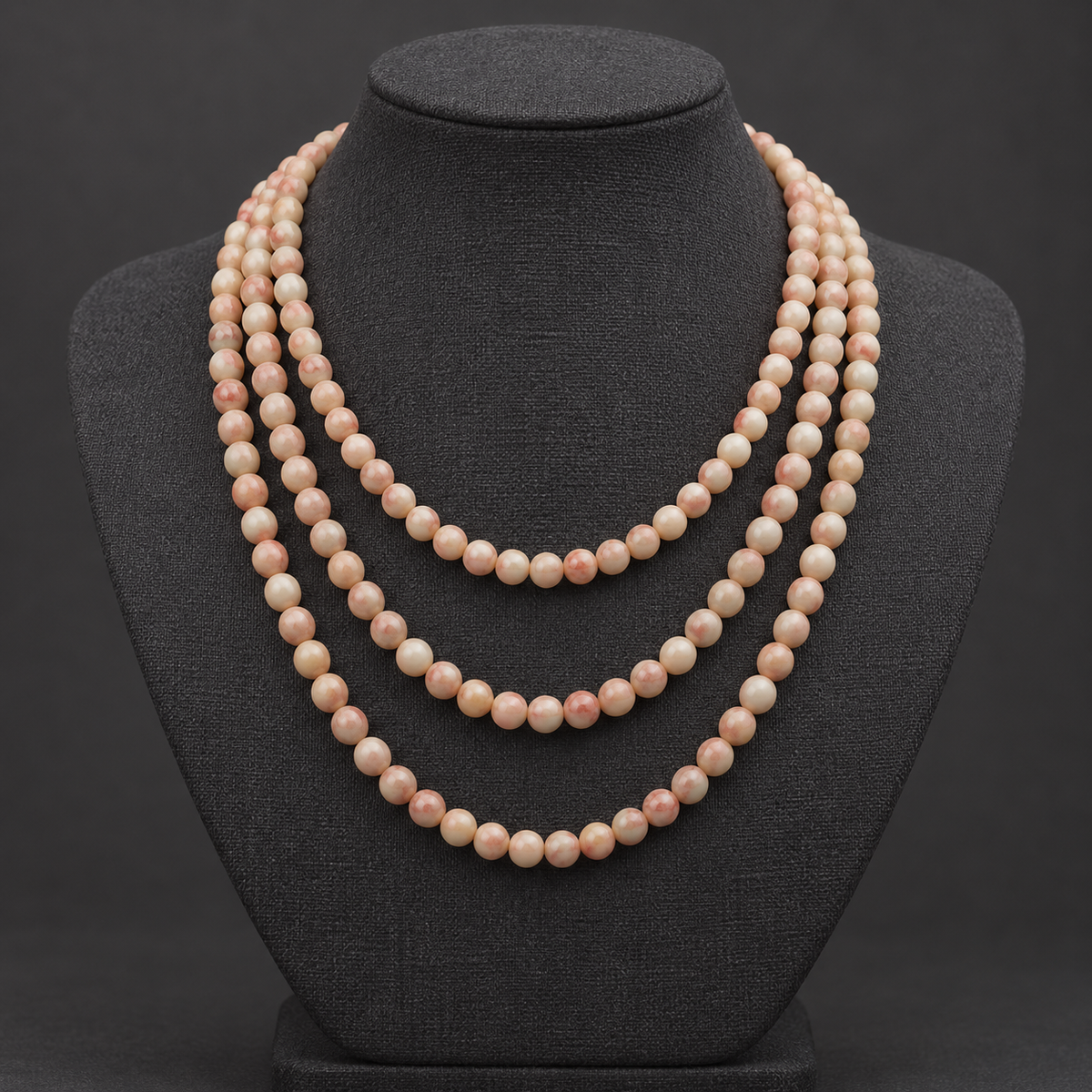 Red Picasso Jasper - neck display