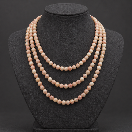 Red Picasso Jasper - neck display