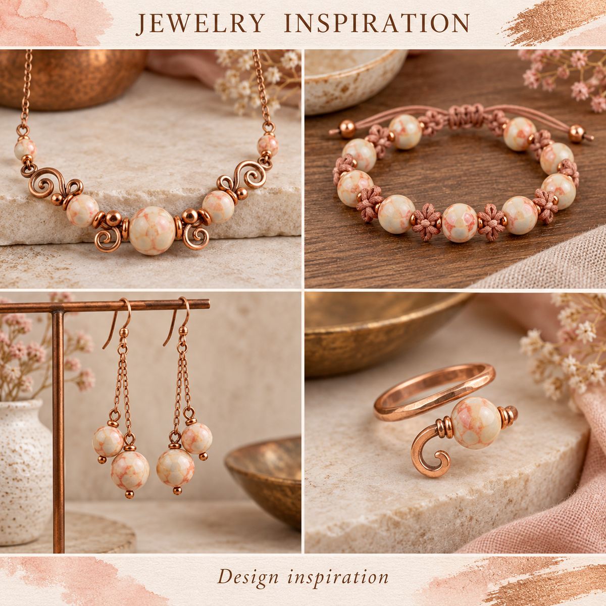 Red Picasso Jasper - jewelry inspiration