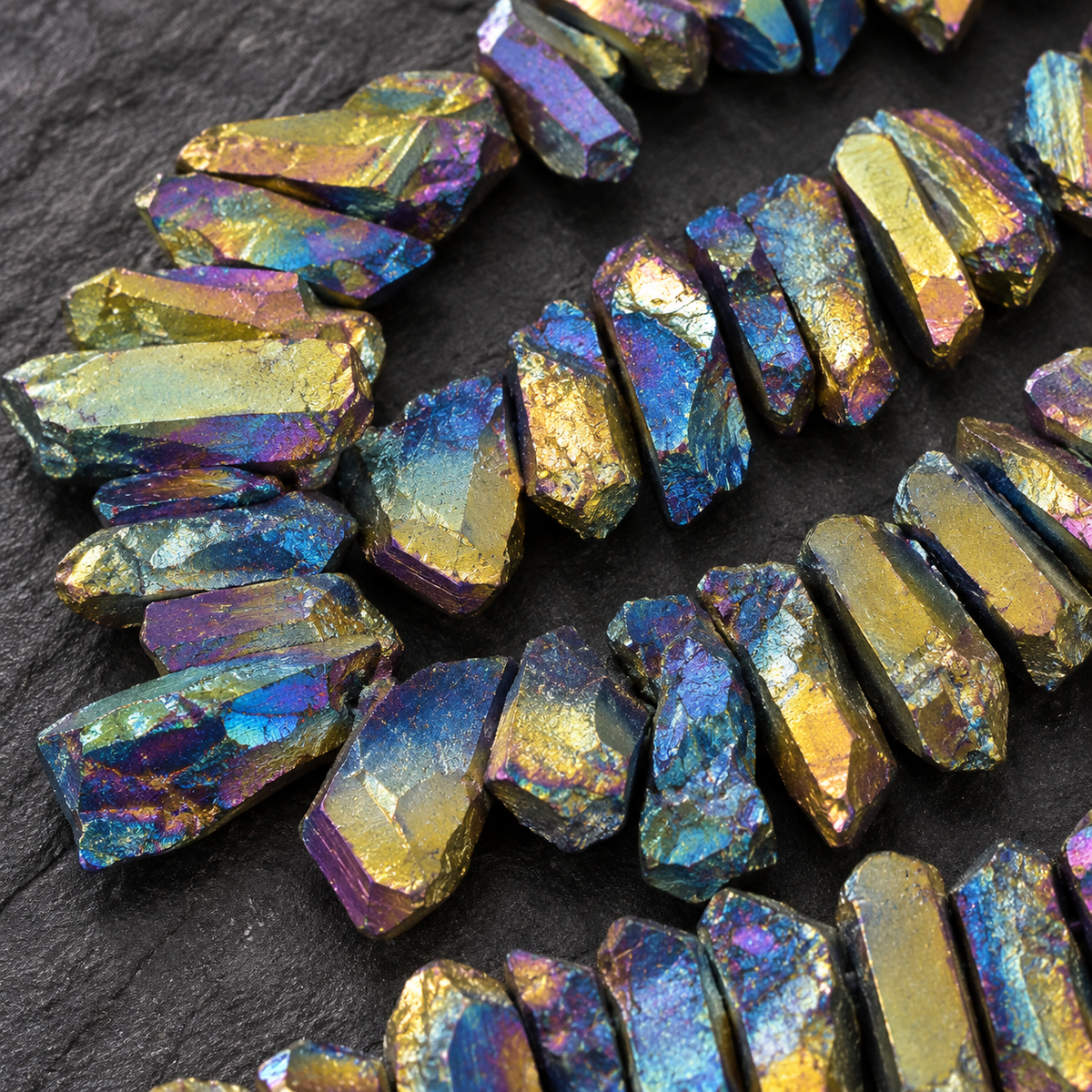 Quartz - dark close-up