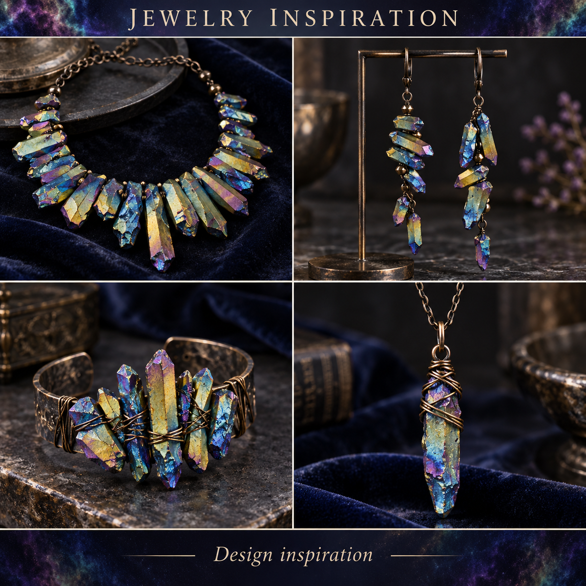 Quartz - jewelry inspiration