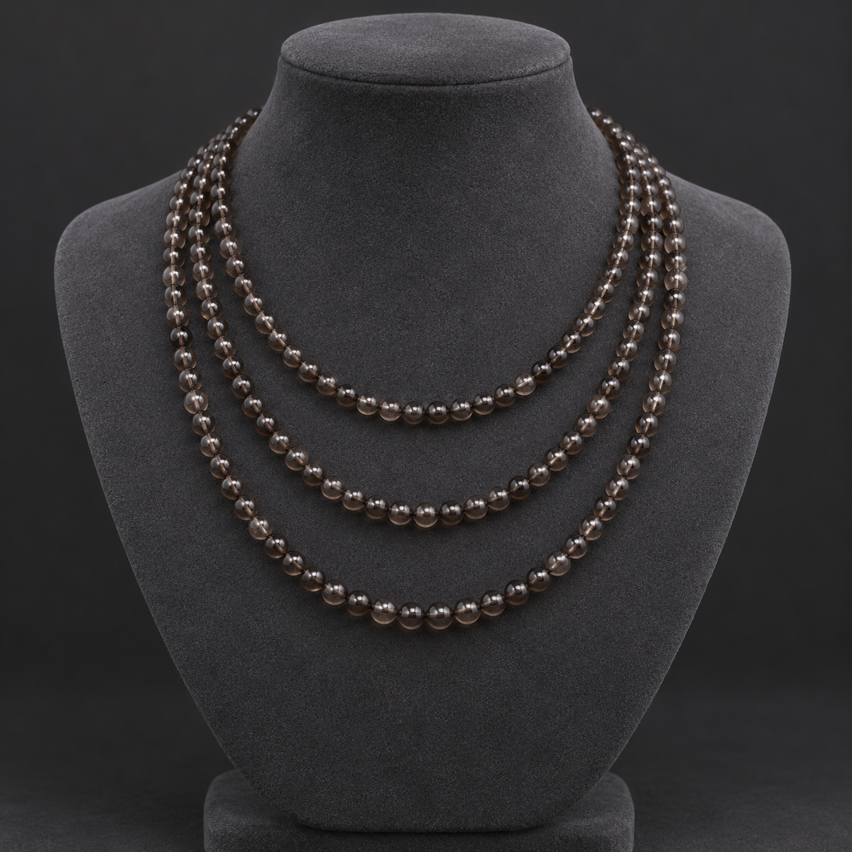 Smoky Quartz - neck display