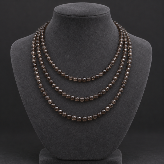 Smoky Quartz - neck display