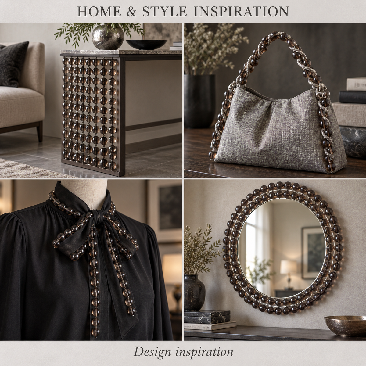 Smoky Quartz - home and accessory inspiration