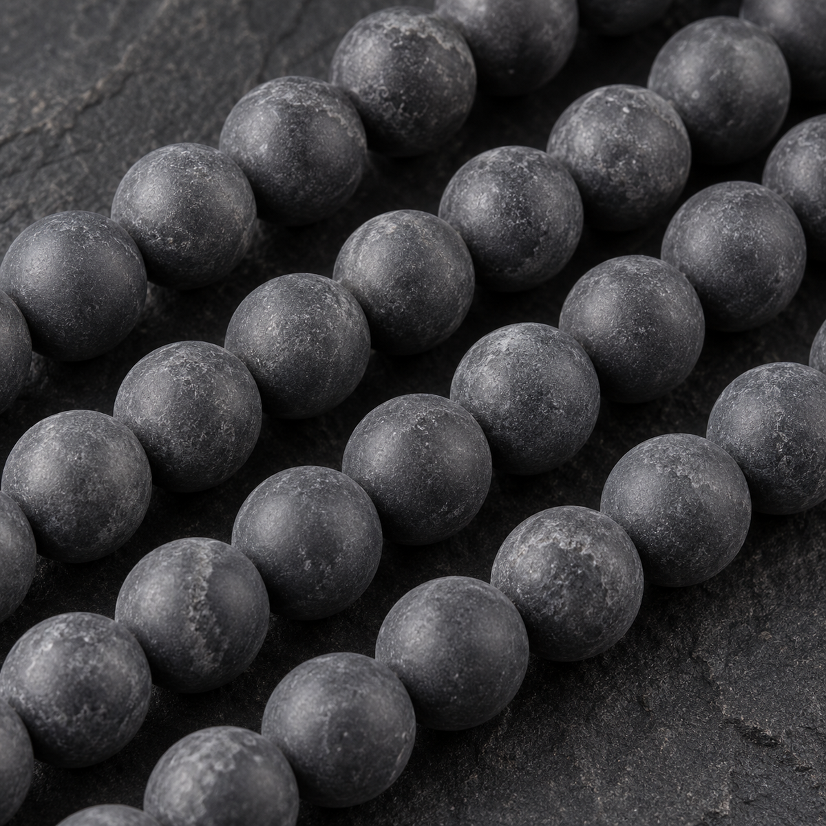 Matte Dusty Onyx - dark close-up