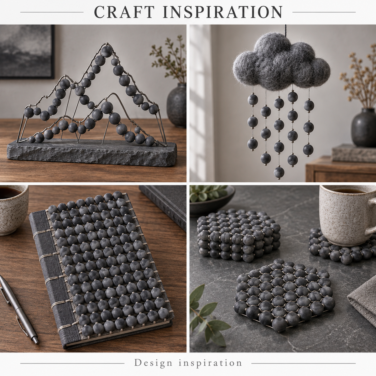 Matte Dusty Onyx - craft inspiration