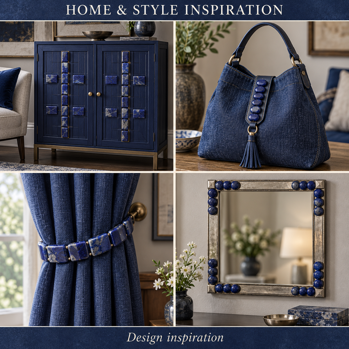 Lapis Lazuli Bracelet - Natural - home and accessory inspiration