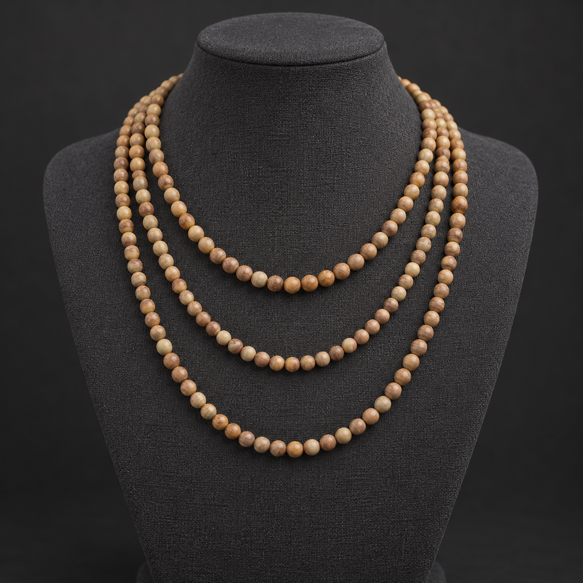 Wooden Jasper - neck display
