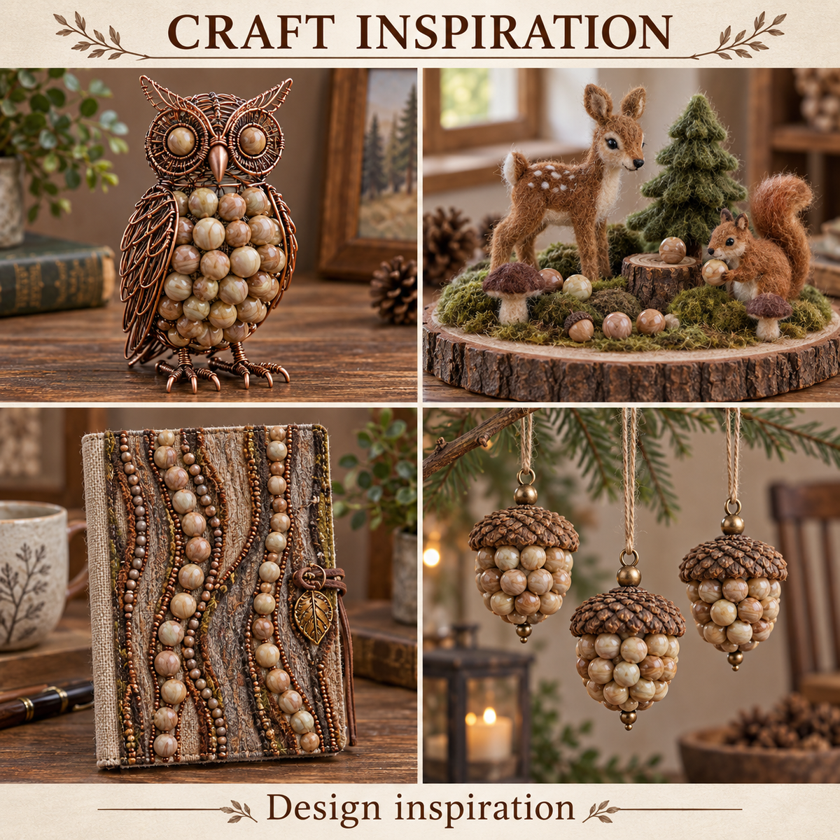 Wooden Jasper - craft inspiration