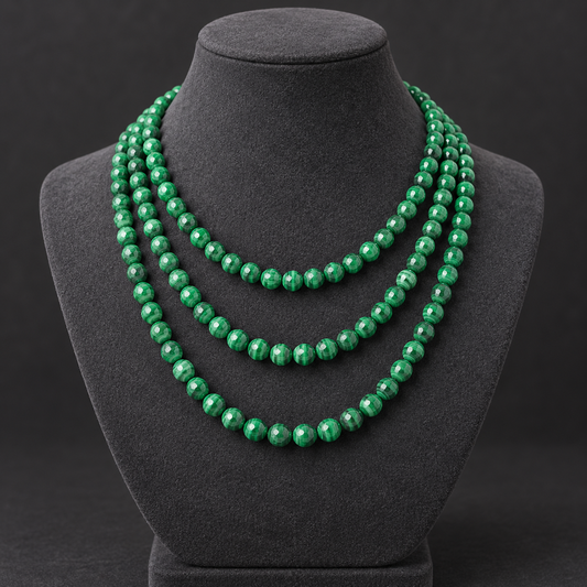 Malachite - neck display