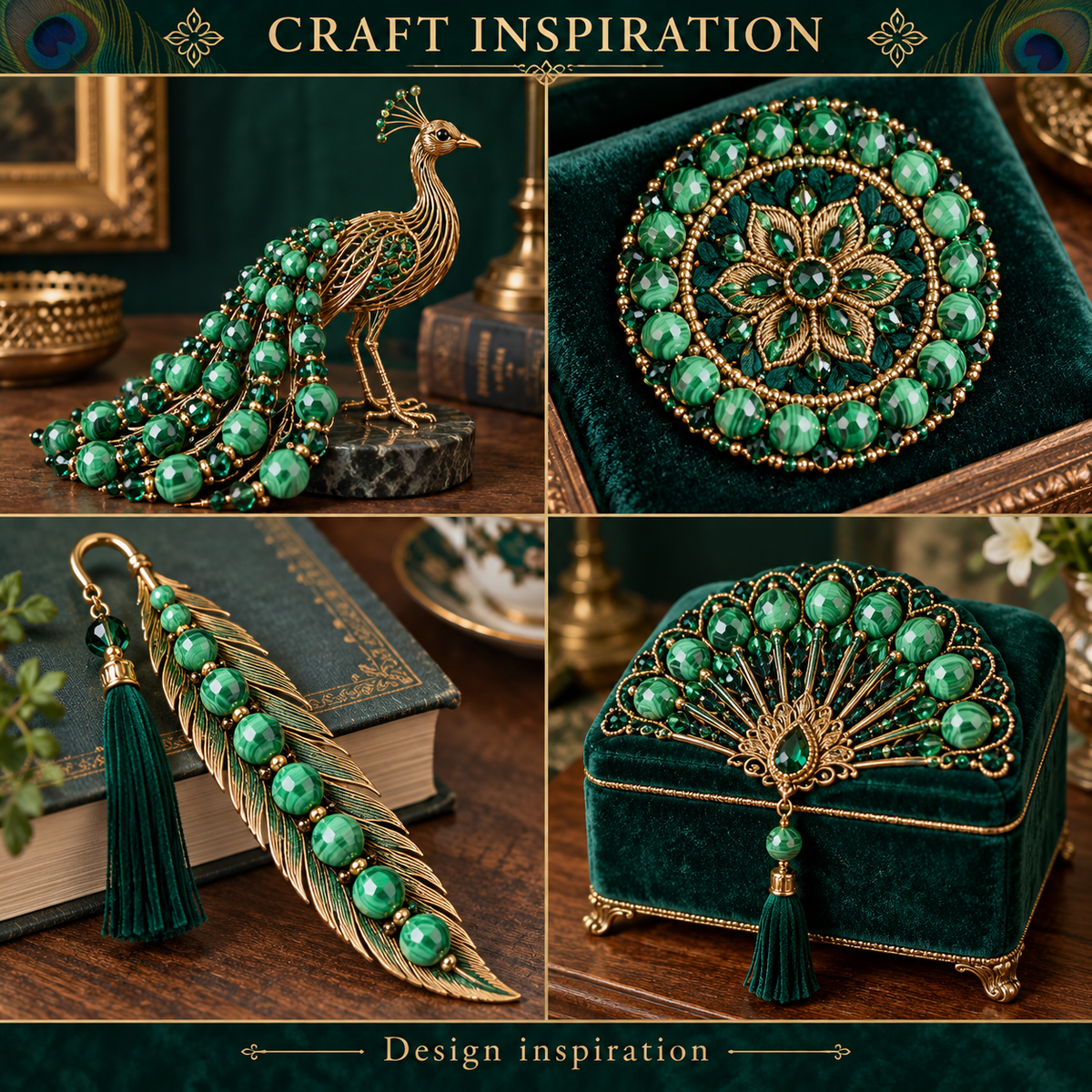 Malachite - craft inspiration