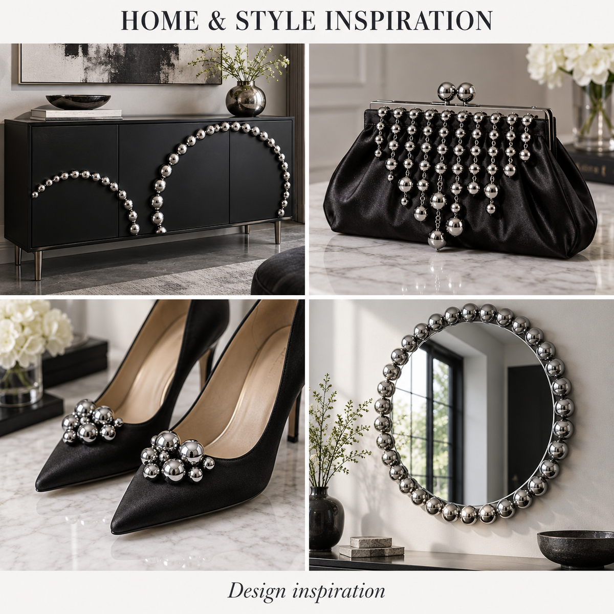 Hematite Round - home and accessory inspiration