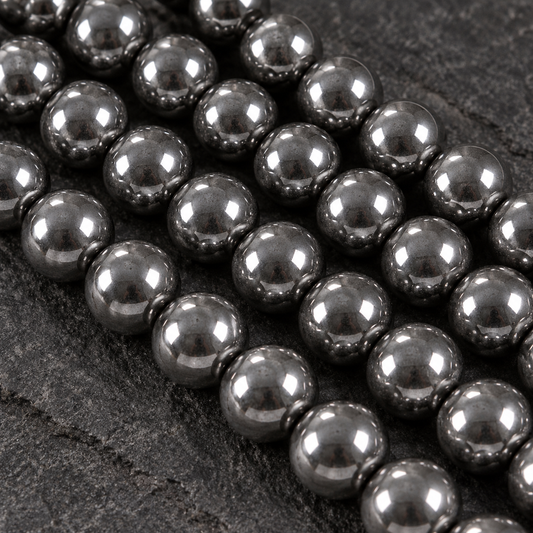 Hematite Magnetic - dark close-up