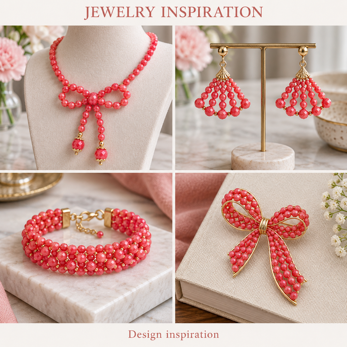 Faceted Red Agate - jewelry inspiration