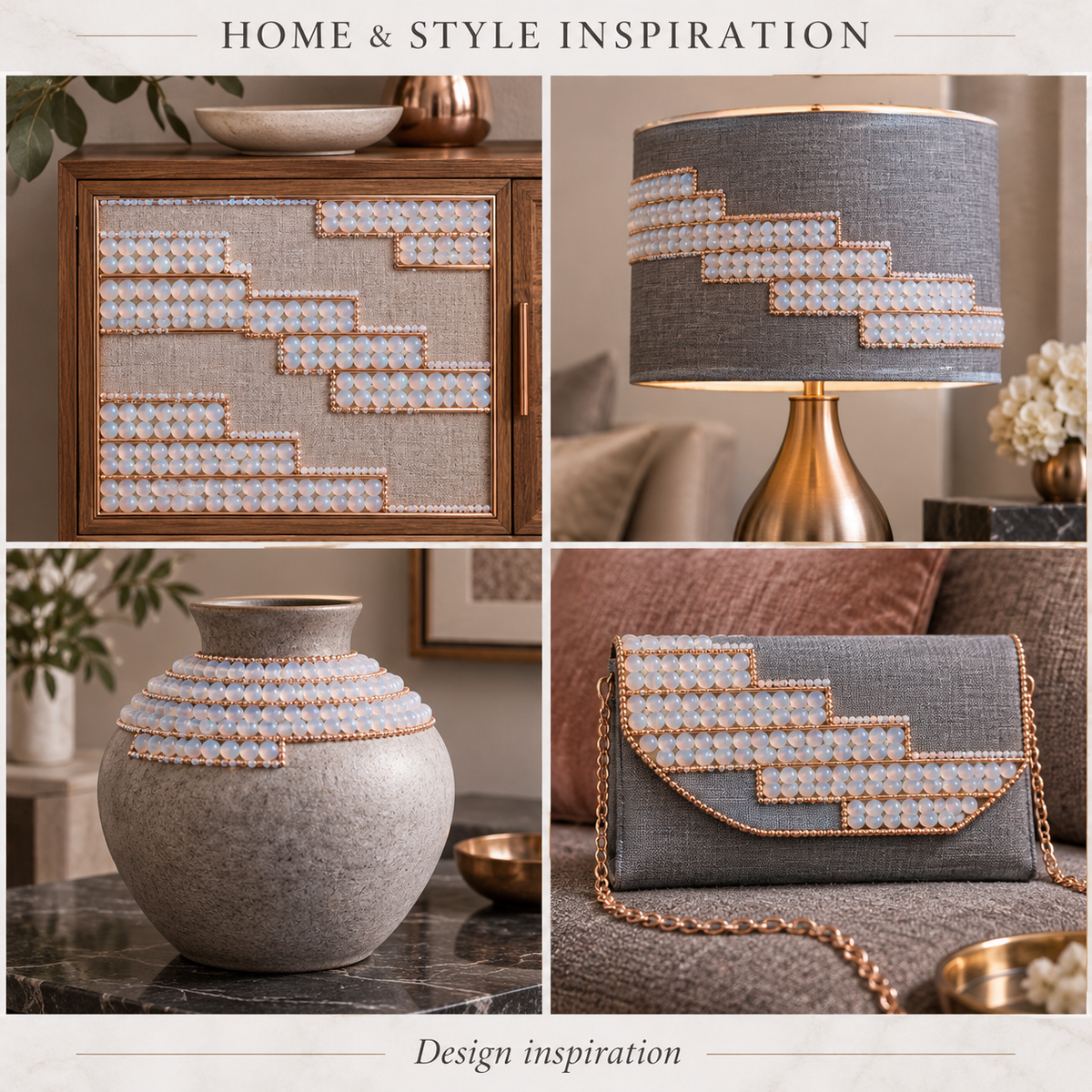 Matte White Opal - home and accessory inspiration
