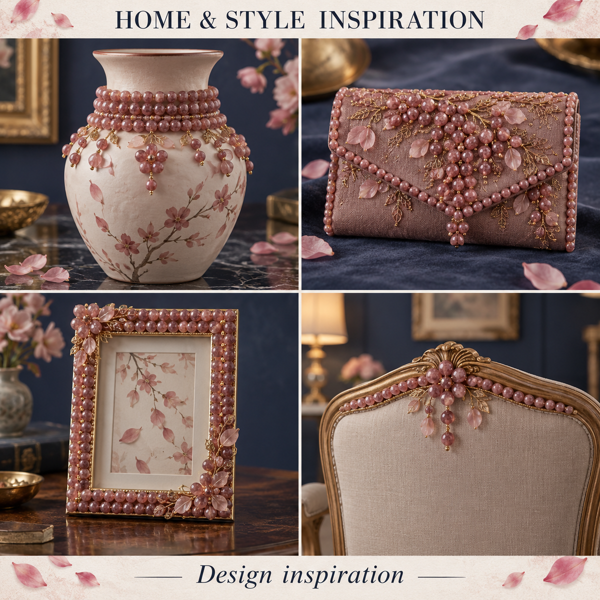 Strawberry Tourmaline - home and accessory inspiration
