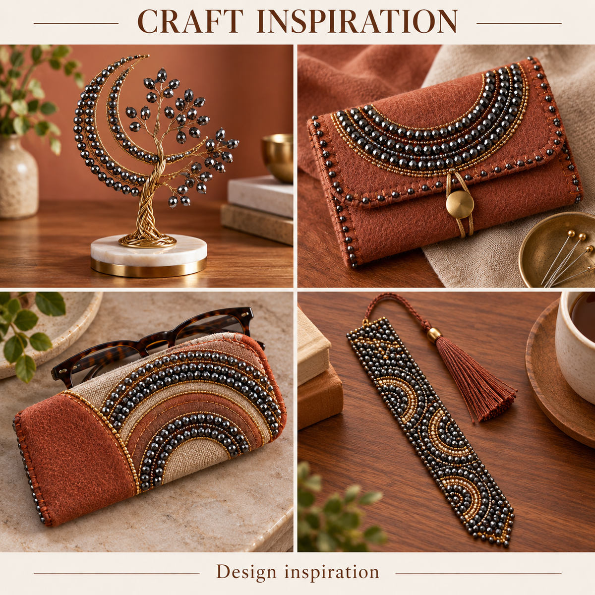 Faceted Hematite - craft inspiration