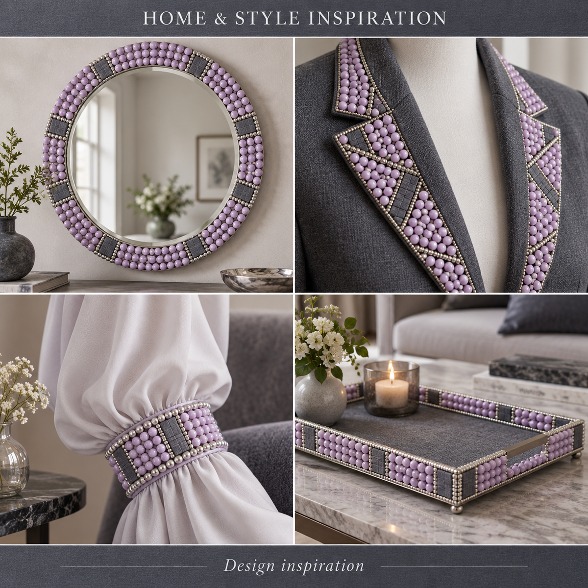 Purple Kunzite - home and accessory inspiration